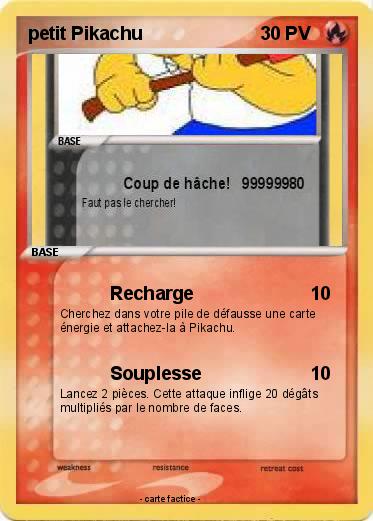 Pokemon petit Pikachu