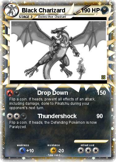 Pokemon Black Charizard
