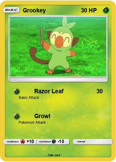Pokemon Grookey