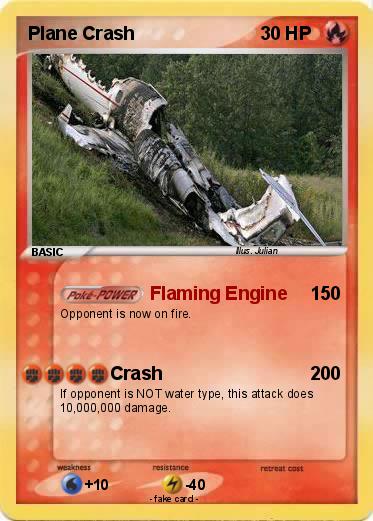 Pokemon Plane Crash
