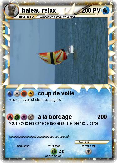Pokemon bateau relax