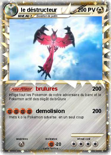 Pokemon le déstructeur