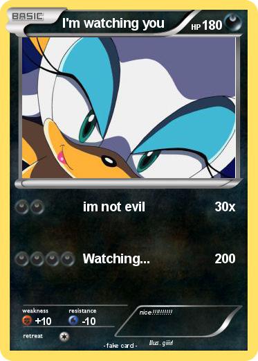 Pokemon I'm watching you