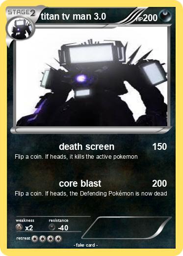 Pokemon titan tv man 3.0