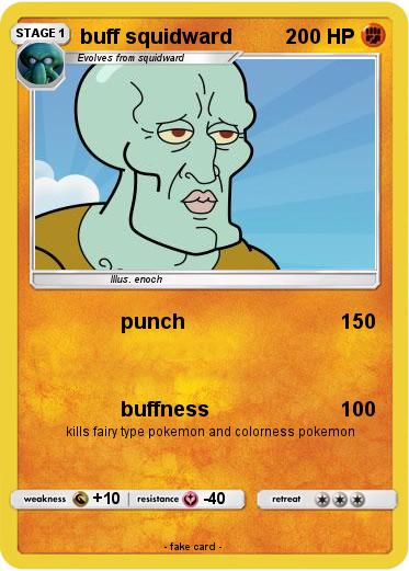 Pokemon buff squidward