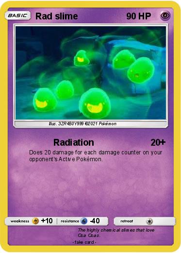Pokemon Rad slime