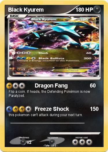 Pokemon Black Kyurem