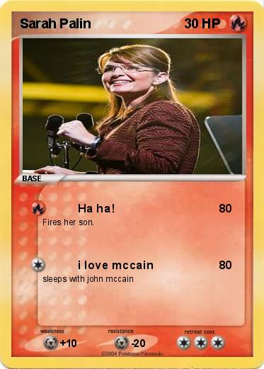 Pokemon Sarah Palin