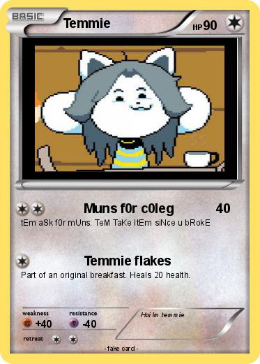 Pokemon Temmie