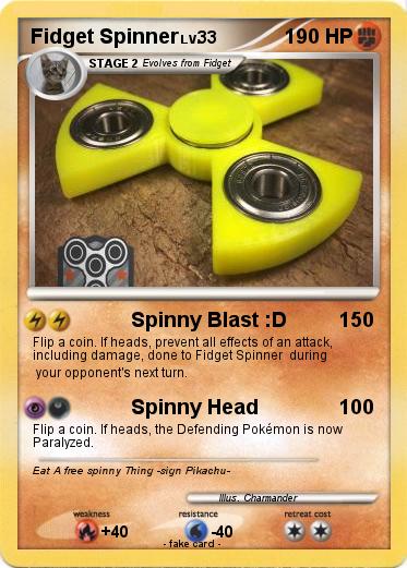 Pokemon Fidget Spinner