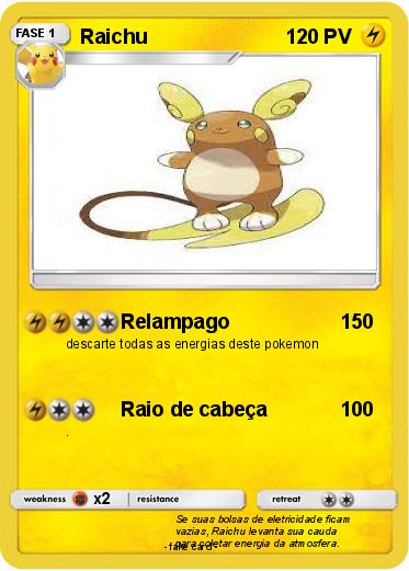 Pokemon Raichu