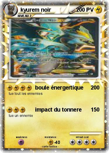 Pokemon kyurem noir