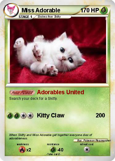 Pokemon Miss Adorable