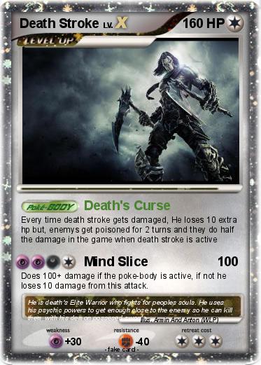 Pokemon Death Stroke