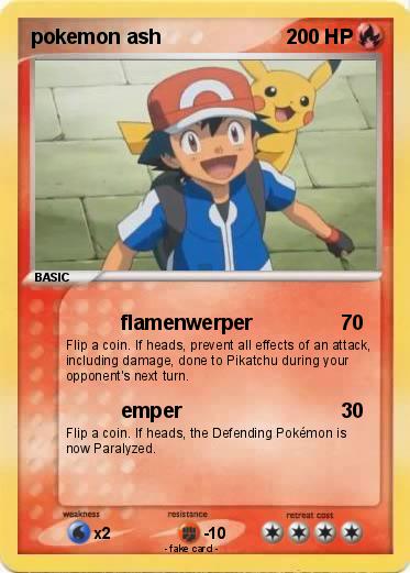 Pokemon pokemon ash