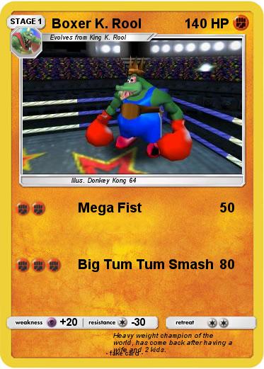 Pokemon Boxer K. Rool
