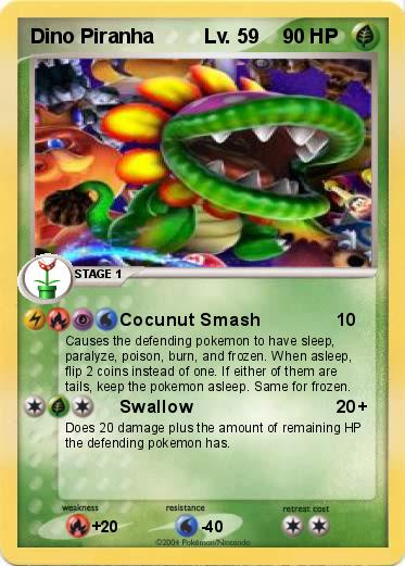 Pokemon Dino Piranha         Lv. 59