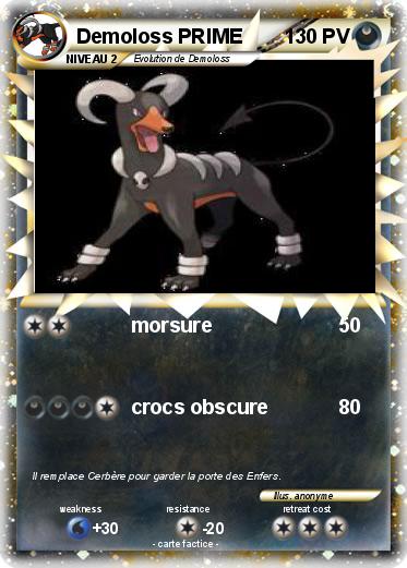Pokemon Demoloss PRIME