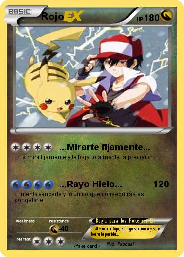 Pokemon Rojo