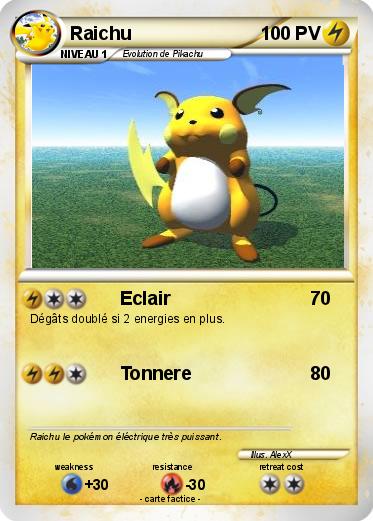 Pokemon Raichu