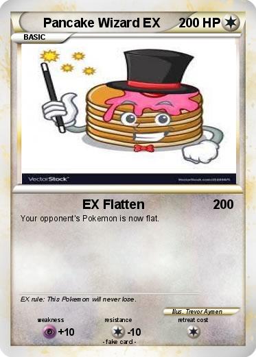Pokemon Pancake Wizard EX
