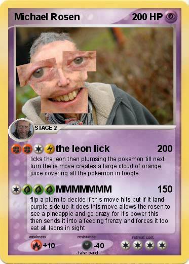 Pokemon Michael Rosen