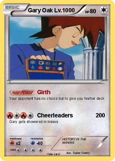 Pokemon Gary Oak Lv.1000