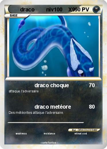 Pokemon draco        niv100    X9