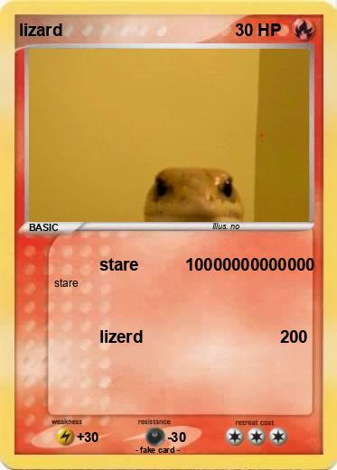 Pokemon lizard