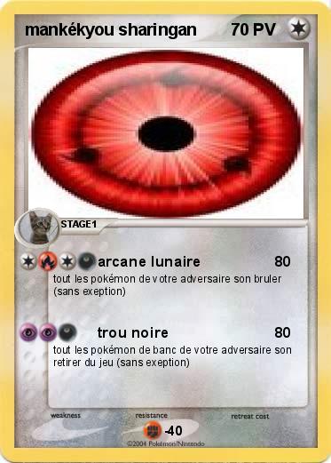 Pokemon mankékyou sharingan