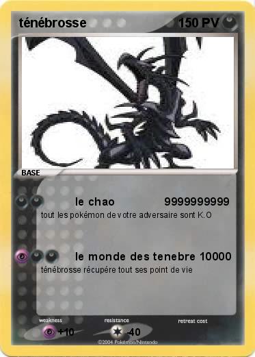 Pokemon ténébrosse 