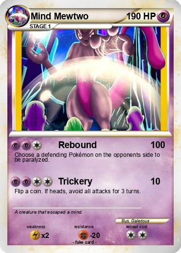 Pokemon Mind Mewtwo