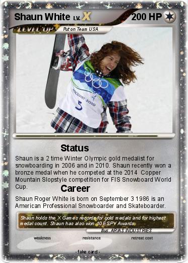 Pokemon Shaun White