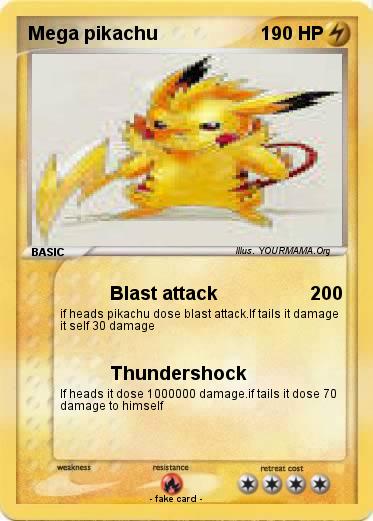 Pokemon Mega pikachu