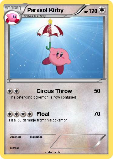 Pokemon Parasol Kirby