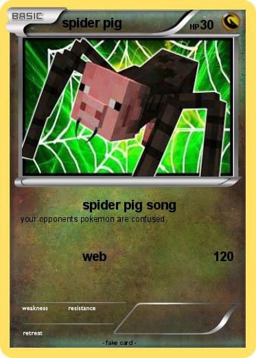 Pokemon spider pig