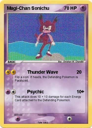 Pokemon Magi-Chan Sonichu