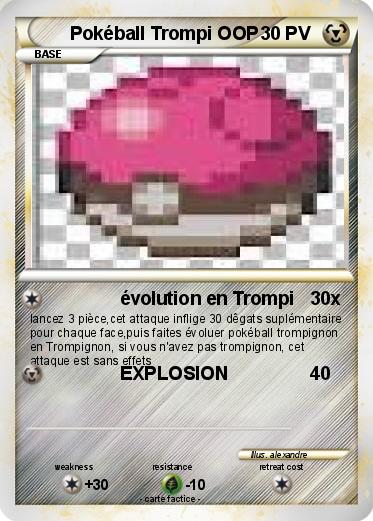 Pokemon Pokéball Trompi OOP