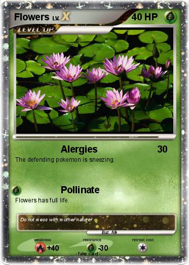 Pokemon Flowers