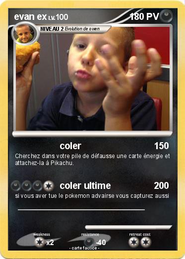 Pokemon evan ex