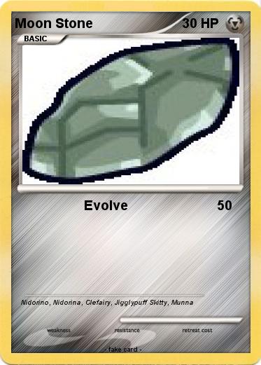 Pokemon Moon Stone