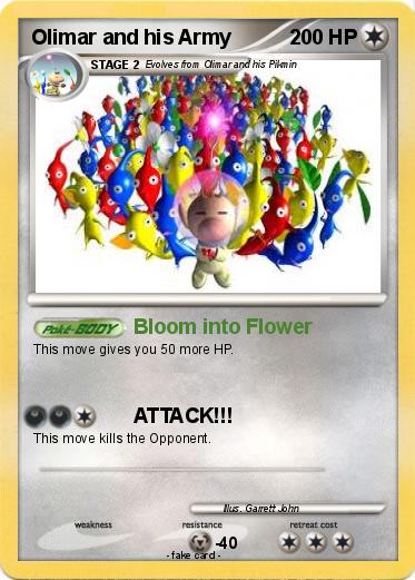 Pokemon Olimar and his Army