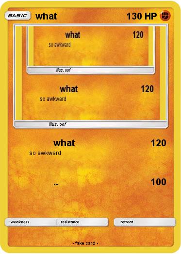 Pokemon what