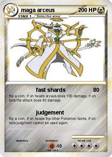 Pokemon maga arceus