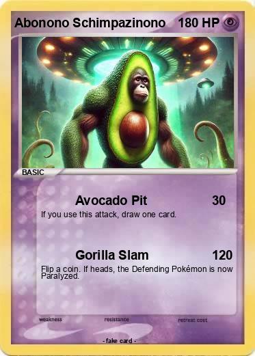 Pokemon Abonono Schimpazinono