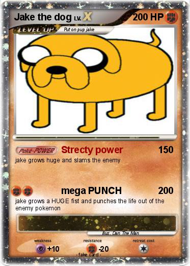 Pokemon Jake the dog