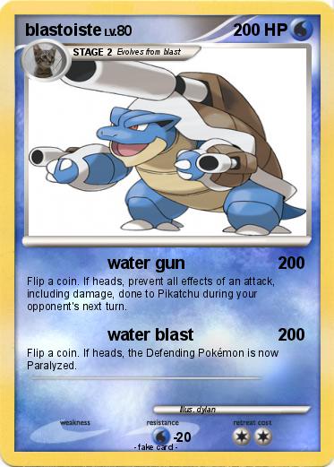 Pokemon blastoiste