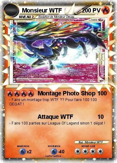 Pokemon Monsieur WTF