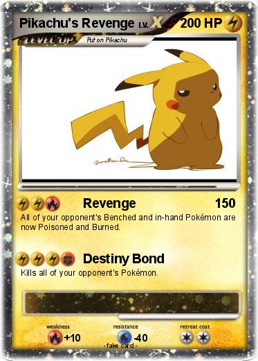 Pokemon Pikachu's Revenge