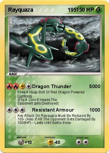 Pokemon Rayquaza                       195
